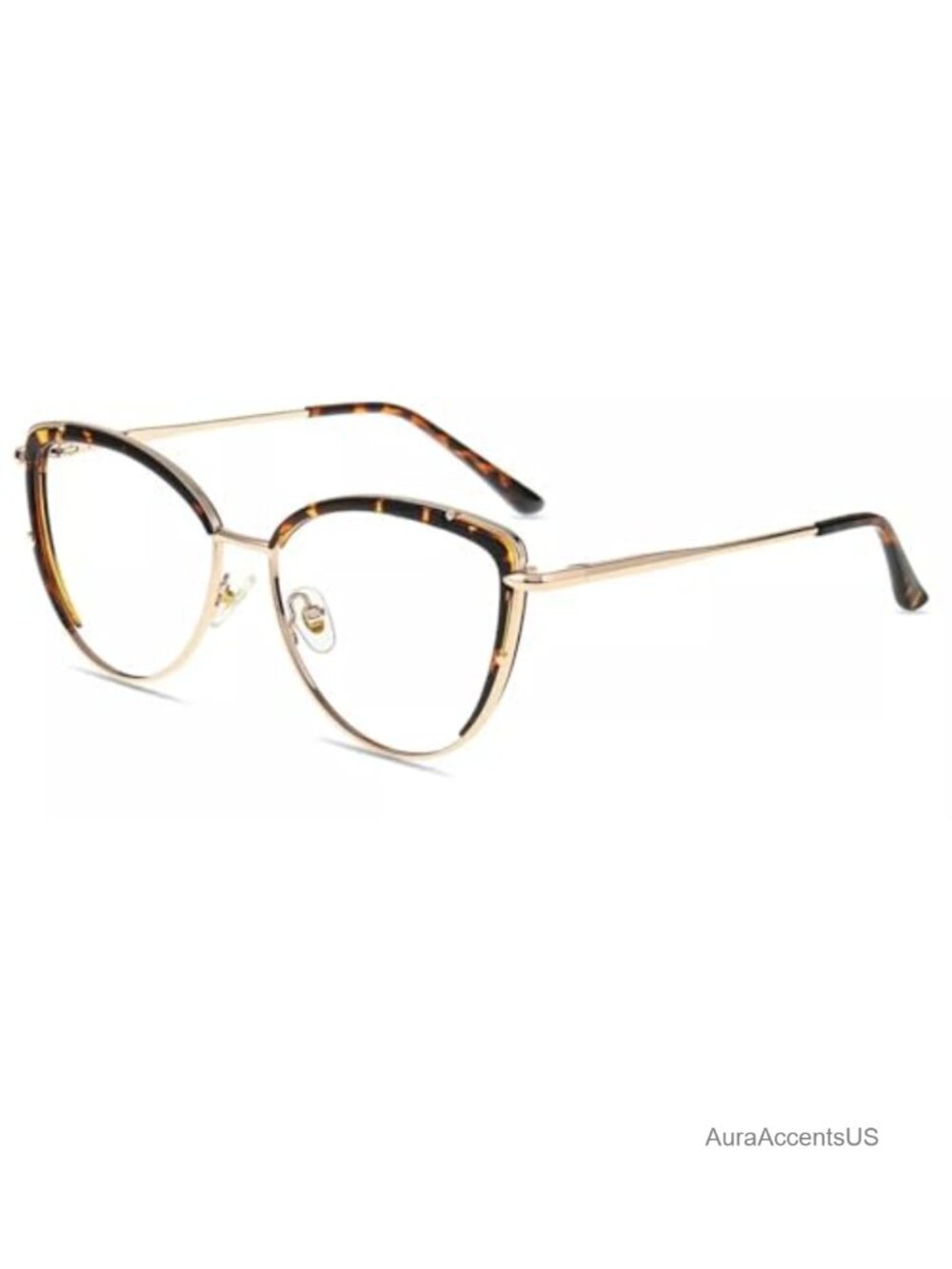 Cat Eye Blue Light Blocking Reading Glasses Metal TR90 Frame Computer Eyeglasses